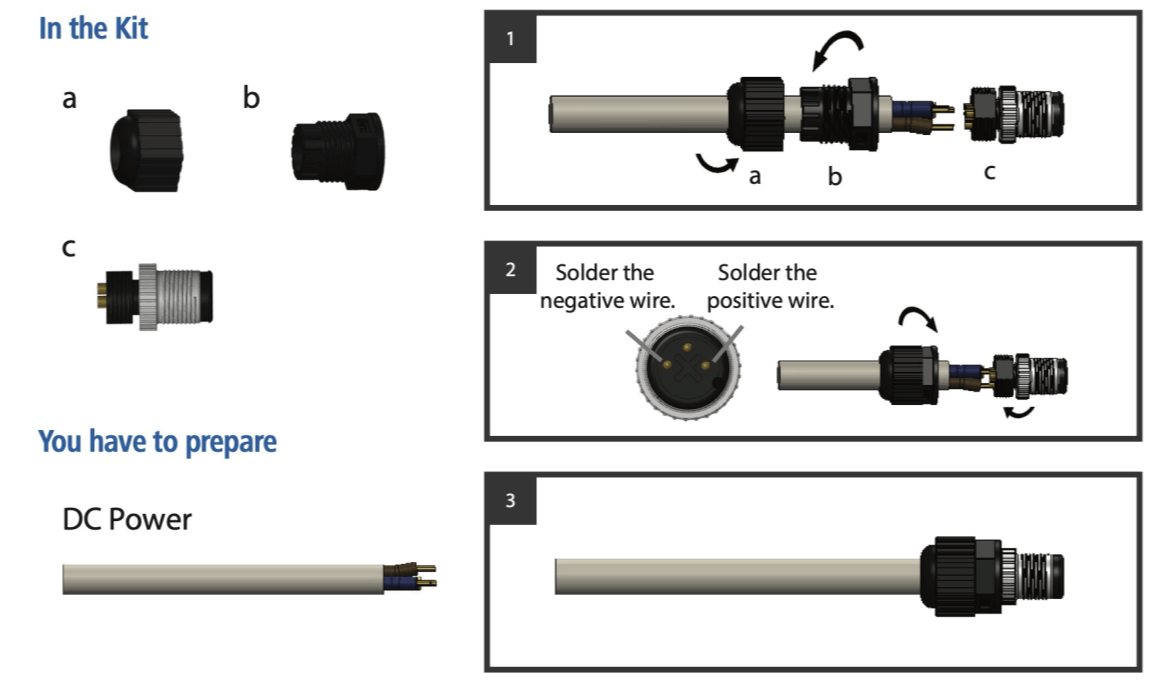 DC Power Connector wiring diagram