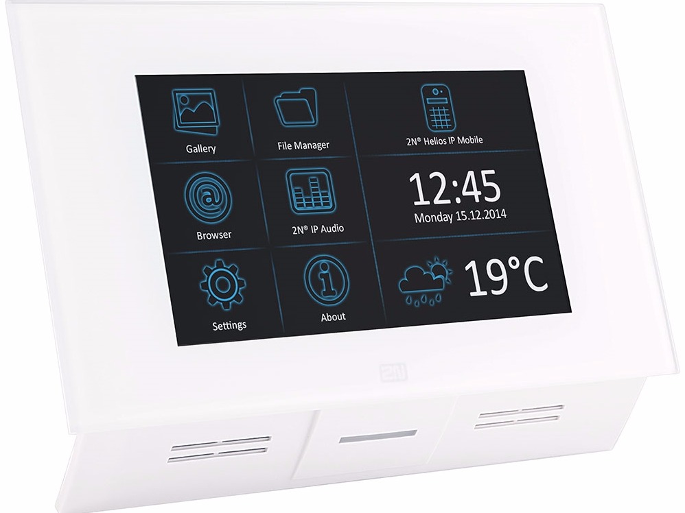 Picture of an interface for IP Audio management