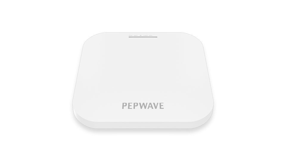 This picture of a Pepwave AP One Enterprise leads you to an overview page of all AP devices.