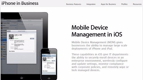 iphone 6s device management