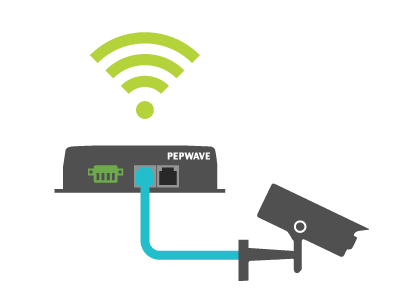 Peplink Device connector