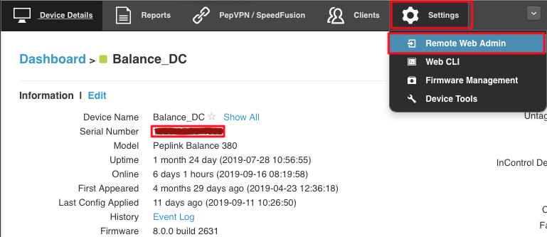 Diagnostic report screen shot 2
