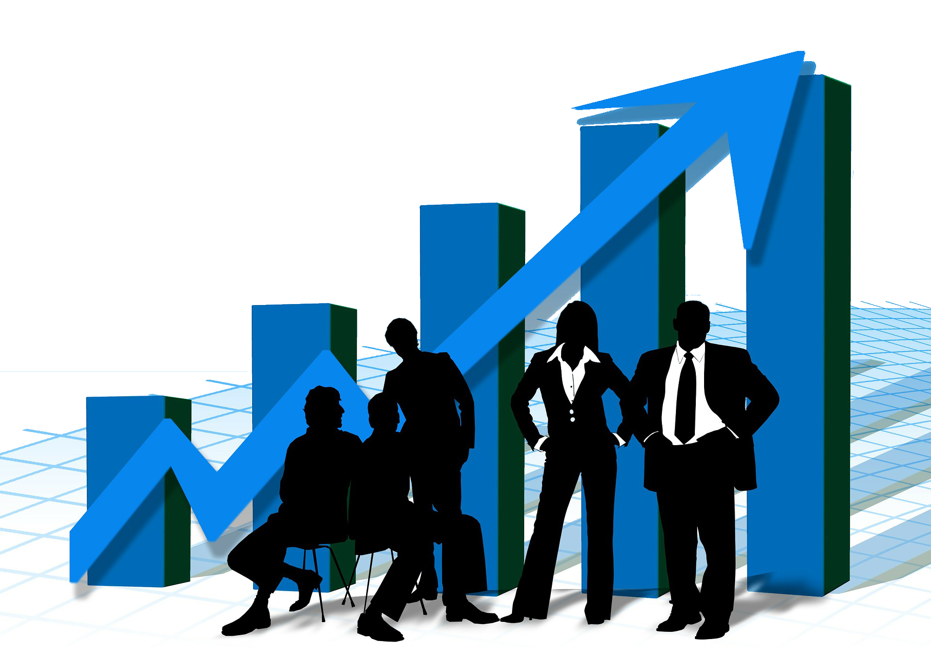 Profit rising picture