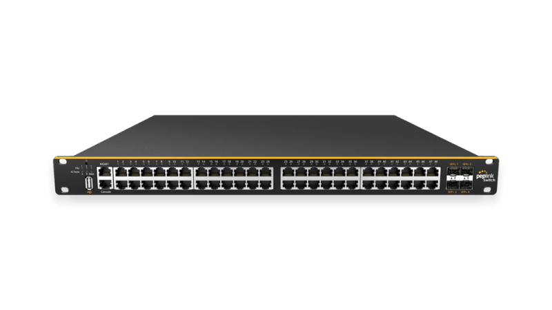 48 port Peplink Switch 48 port Peplink Switch