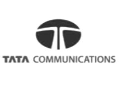 Logo from TATA Communication with link to page