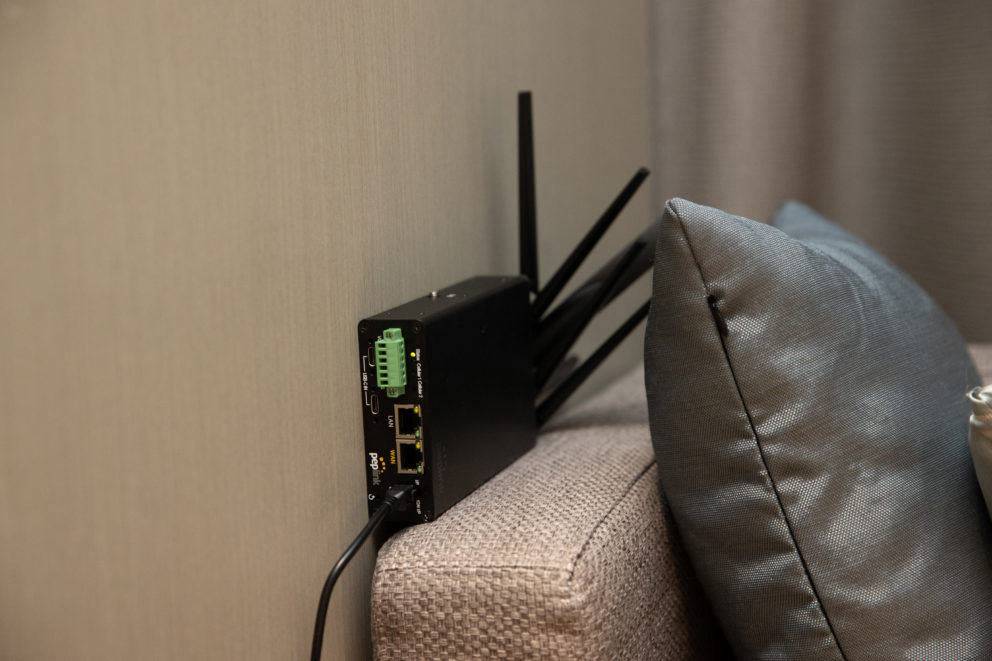 MAX Transit Pro on Couch