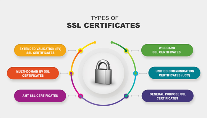Types of SSL certificates